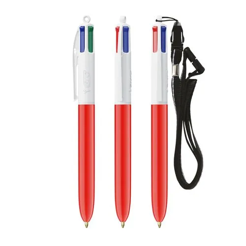 3460001101-01-03-NewUpper-id459-jan26 BIC® 4 Couleurs® bille + Lanyard
