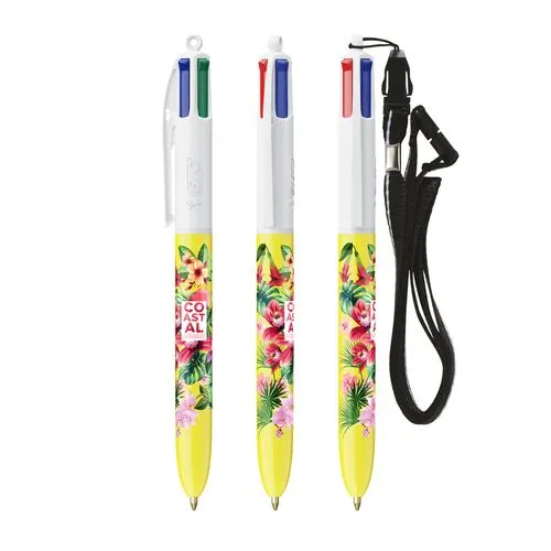 3460001101-01-12-Printed-NewUpper-id459-jan26 BIC® 4 Couleurs® bille + Lanyard