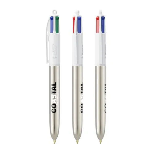 BIC® 4 Couleurs Shine bille