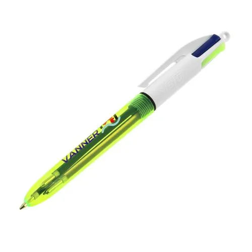 BIC® 4 Couleurs Fluo Bille