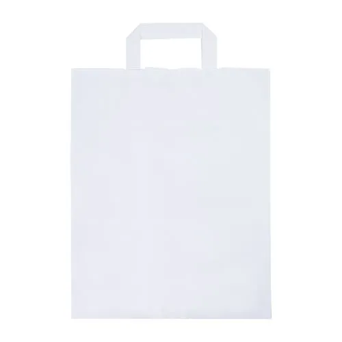 SAC PAPIER POIGNEES PLATES