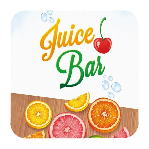 SOUS-VERRE CARRE 9,3 CM 2FACES