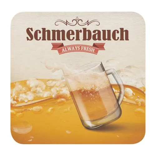 SOUS-VERRE CARRE 9,3 CM 2FACES