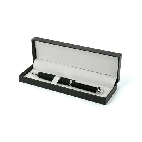 PARURE STYLO BILLE METAL+GOMME