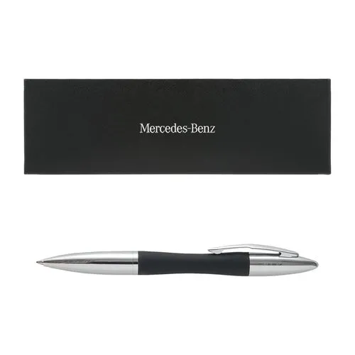 PARURE STYLO BILLE METAL+GOMME