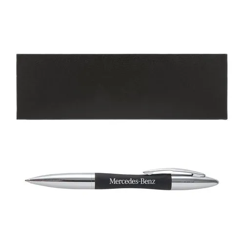 PARURE STYLO BILLE METAL+GOMME