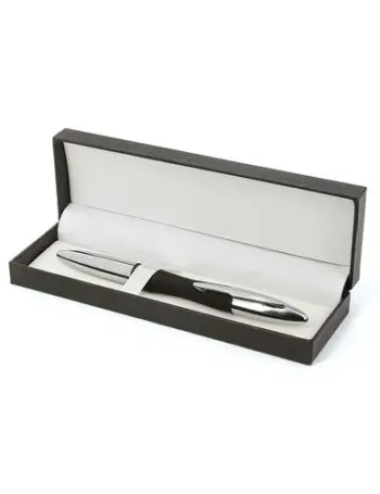 PARURE STYLO BILLE METAL+GOMME