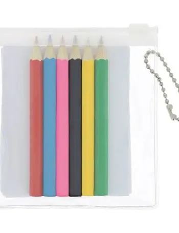POCHETTE 6 CRAYONS COULEURS