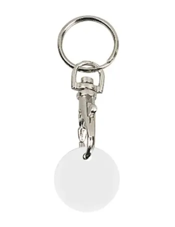 PORTE-CLES JETON PLASTIQUE