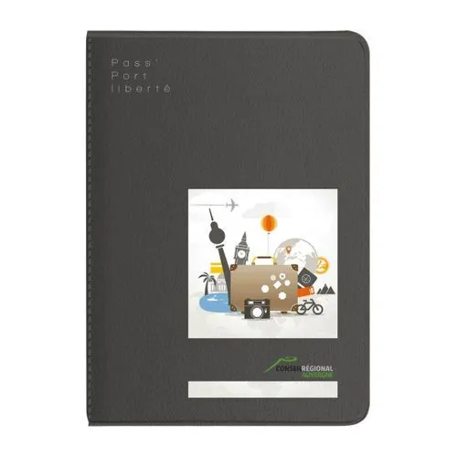 COUV. PASSEPORT PVC IMIT° CUIR