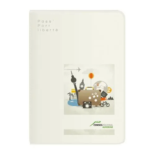 COUV. PASSEPORT PVC GOMME MAT 6 COUV. PASSEPORT PVC GOMME MAT