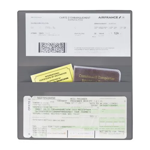 POCHETTE VOYAGE 3 P PVC VEL