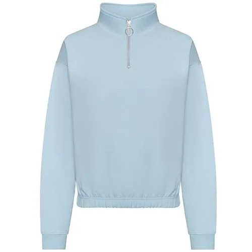 Women´s Cropped 1/4 Zip Sweat