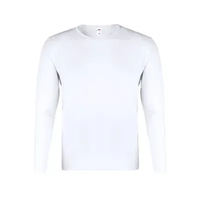T-Shirt Adulte Blanc Iconic Long Sleeve T