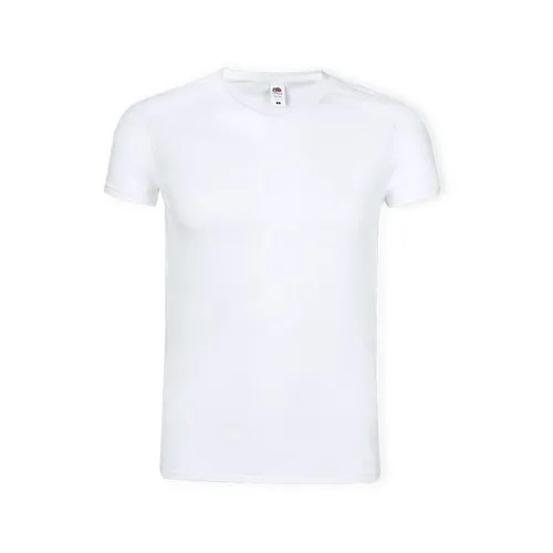 T-Shirt Adulte Blanc Iconic V-Neck