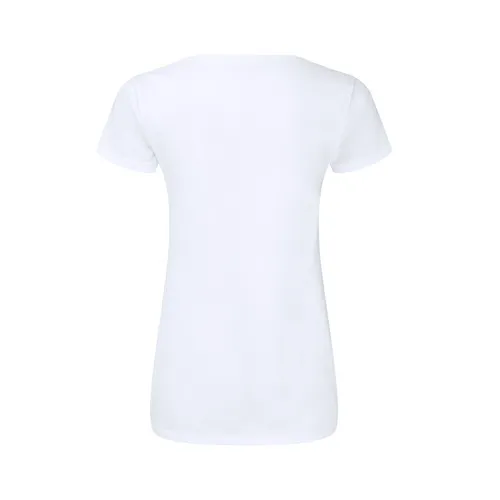 T-Shirt Femme Blanc Iconic V-Neck