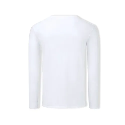T-Shirt Adulte Blanc Iconic Long Sleeve T
