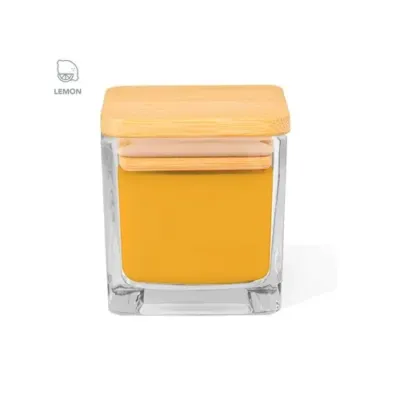 Bougie Aromatique Safron jaune 1 Bougie Aromatique Safron