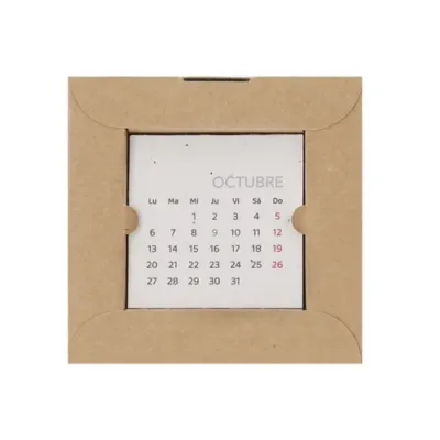 Calendrier Bureau Ensemencé Krily