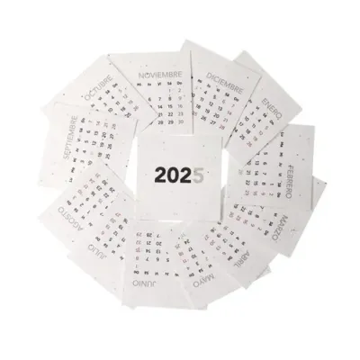 Calendrier Bureau Ensemencé Krily