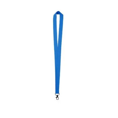 Lanyard Cofmil bleu fluo 1 Lanyard Cofmil