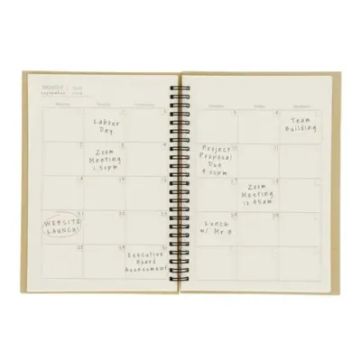 Cahier Planning Mensuel Celik
