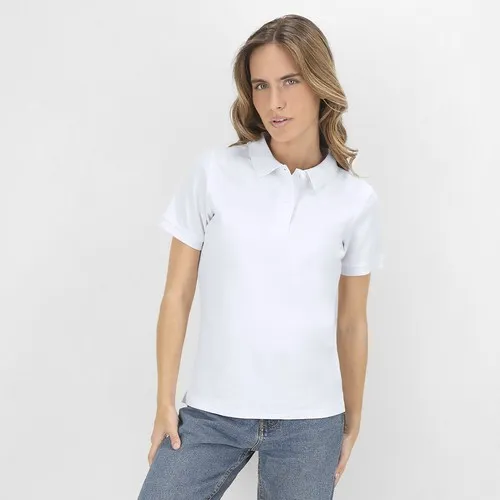 Polo Femme Blanc Koupan 2 Polo Femme Blanc Koupan
