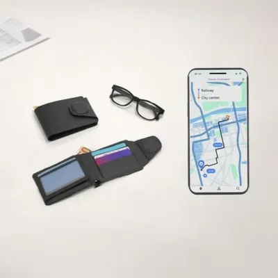 Porte-Cartes Portefeuille Traqueur Nairobix