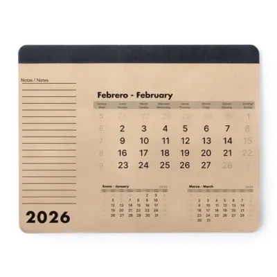 Tapis Souris Calendrier Flen