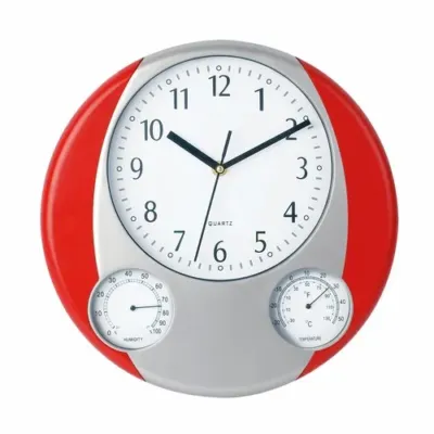 Pendule Prego rouge 1 Pendule Prego