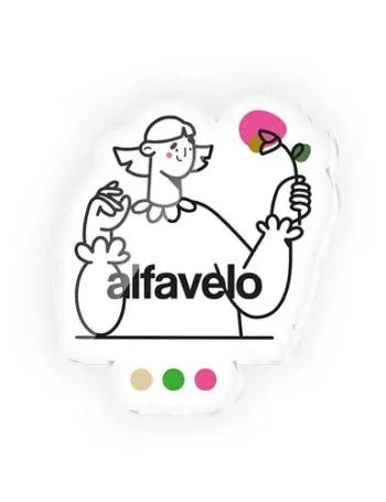 BADGE PLASTIQUE (PMMA) AVEC AIMANT ENTRE 20 cm2 et MAXI 40 cm2