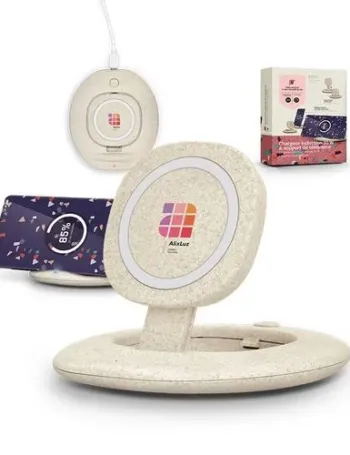 CHARGEUR PAR INDUCTION RAPIDE 10W & SUPPORT DE TELEPHONE