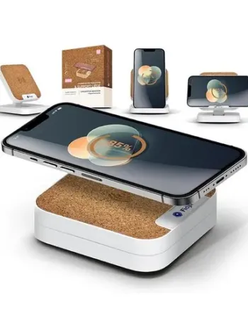 CHARGEUR PAR INDUCTION RAPIDE 10W & SUPPORT DE TELEPHONE