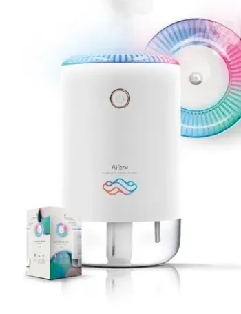 HUMIDIFICATEUR D'AIR & DIFFUSEUR AROMATIQUE 370ML