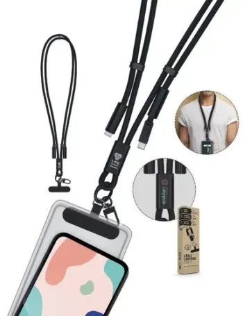 CÂBLE DE CHARGE LANYARD LONGUEUR RÉGLABLE POUR TÉLÉPHONE