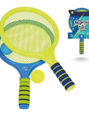 SET DE RAQUETTES AVEC BALLES