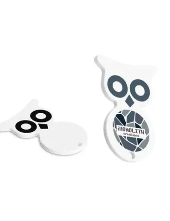 JETON PLASTIQUE (ABS) FORME HIBOU