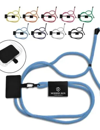 LANYARD CORDON TOUR DE COU PORTE TELEPHONE A LONGUEUR AJUSTABLE