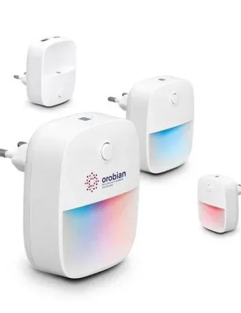 LAMPE VEILLEUSE AUTOMATIQUE ET CHARGEUR 2 USB