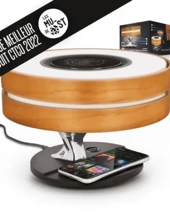 LAMPE / ENCEINTE & CHARGEUR INTEGRES