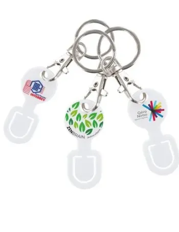 PORTE CLES MOUSQUETON PETIT MODELE AVEC CLIPCOURSE