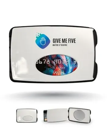 PROTEGE CARTE AVEC MIROIR