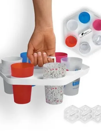 PLATEAU PORTE GOBELETS