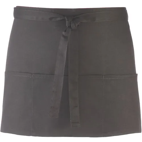 Tablier taille “Colours” 3 poches gris foncé 1 Tablier taille "Colours" 3 poches