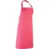 Tablier à bavette Colours”” Premier fuchsia 195 g/m² coton taille unique 1 Tablier à bavette "Colours"