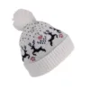 Bonnet de Noël motifs rennes