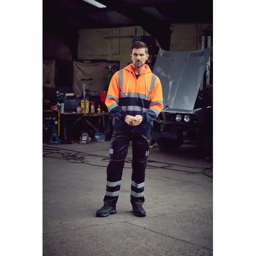 Sweat-shirt zippé capuche