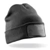 Bonnet imprimable double Tricot gris 1 Bonnet imprimable double Tricot