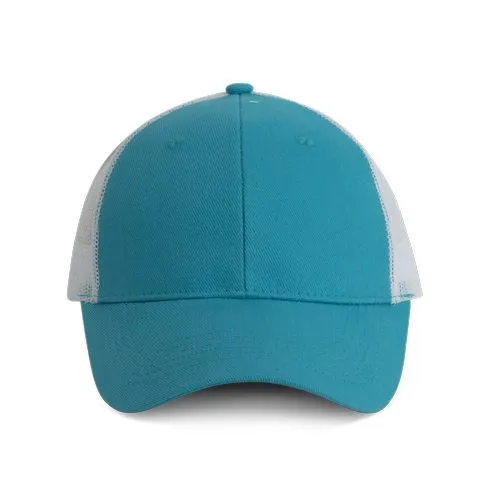 Casquette Trucker – 6 panneaux k-up blanc 260 g/m² coton taille unique 1 Casquette Trucker - 6 panneaux