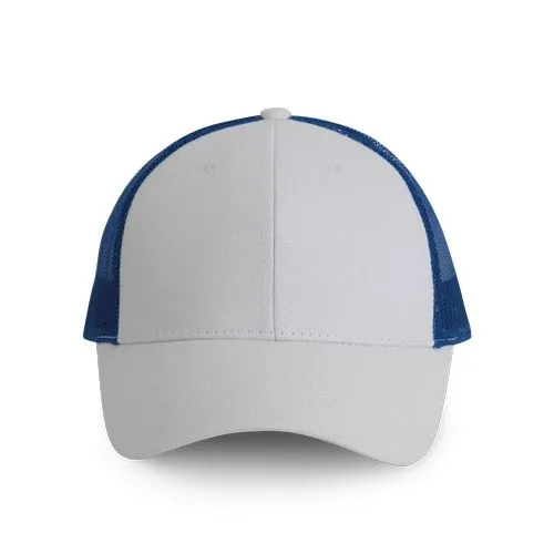 Casquette Trucker – 6 panneaux k-up bleu royal 260 g/m² coton taille unique 1 Casquette Trucker - 6 panneaux